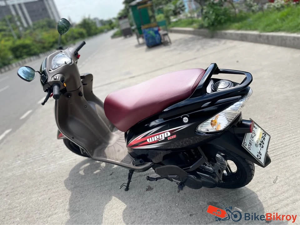 TVS Wego 110cc black