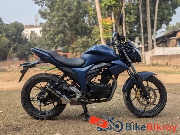 Suzuki Gixxer Monotone Matt Blue