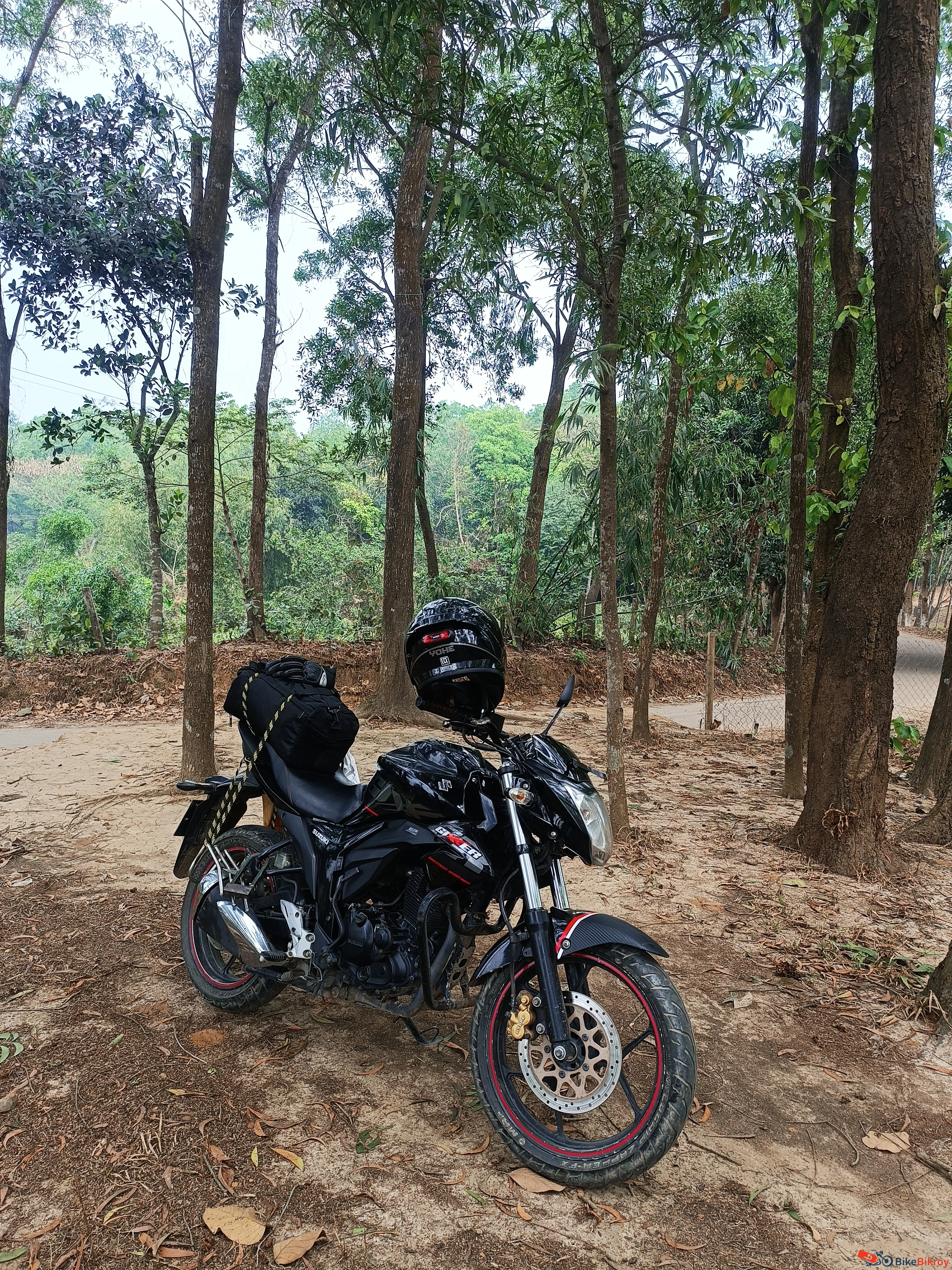 Suzuki Gixxer Monotone Duel disc