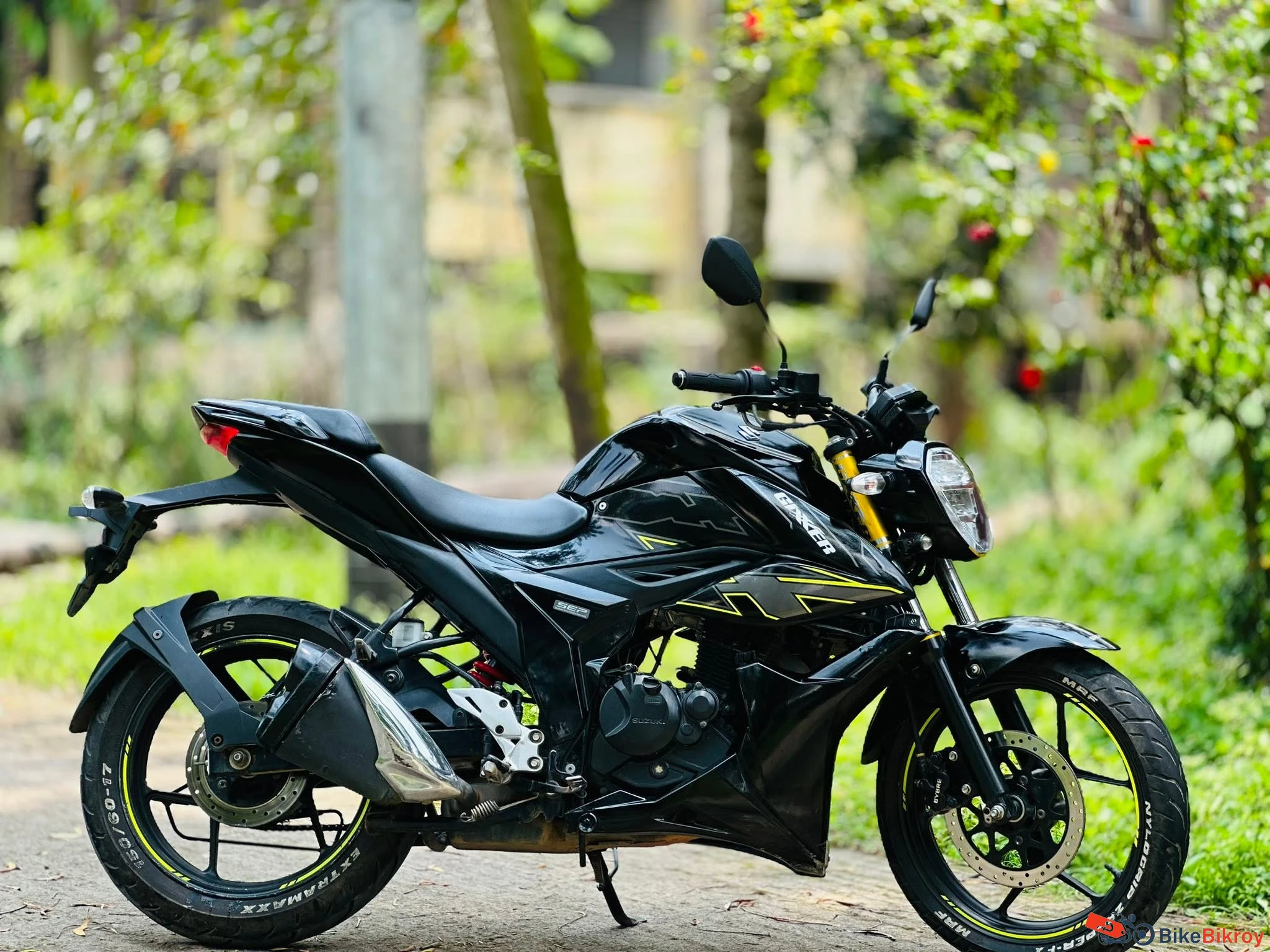 Suzuki Gixxer Fi dual disk